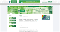 Desktop Screenshot of imprensaoficial.ms.gov.br