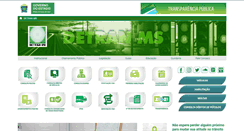 Desktop Screenshot of detran.ms.gov.br