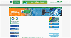 Desktop Screenshot of centraldecompras.ms.gov.br