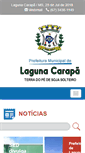 Mobile Screenshot of lagunacarapa.ms.gov.br