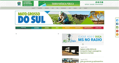 Desktop Screenshot of ms.gov.br
