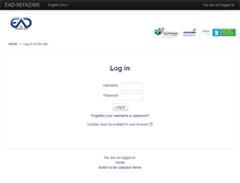 Tablet Screenshot of ead.sefaz.ms.gov.br