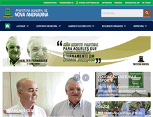 Tablet Screenshot of pmna.ms.gov.br