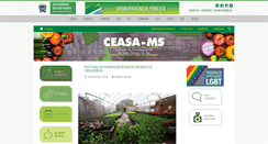 Desktop Screenshot of ceasa.ms.gov.br
