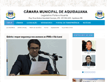 Tablet Screenshot of cmaquidauana.ms.gov.br