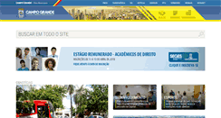 Desktop Screenshot of campogrande.ms.gov.br