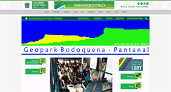 Desktop Screenshot of geoparkbodoquenapantanal.ms.gov.br