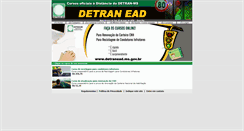 Desktop Screenshot of detranead.ms.gov.br