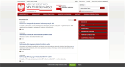 Desktop Screenshot of bip.ms.gov.pl