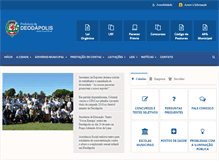 Tablet Screenshot of deodapolis.ms.gov.br