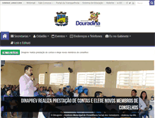 Tablet Screenshot of douradina.ms.gov.br
