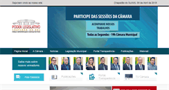 Desktop Screenshot of camarachapadaodosul.ms.gov.br
