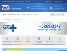 Tablet Screenshot of guialopesdalaguna.ms.gov.br