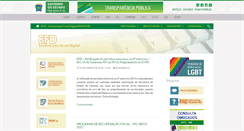 Desktop Screenshot of efd.ms.gov.br
