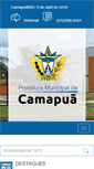 Mobile Screenshot of camapua.ms.gov.br