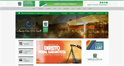 Desktop Screenshot of centrodeconvencoes.ms.gov.br