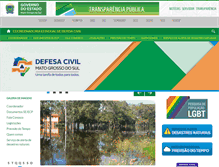 Tablet Screenshot of defesacivil.ms.gov.br