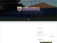 Tablet Screenshot of bandeirantes.ms.gov.br